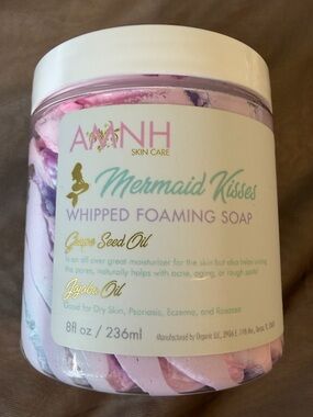 Aminnah Mermaid Kisses Whipped Foaming Soap
